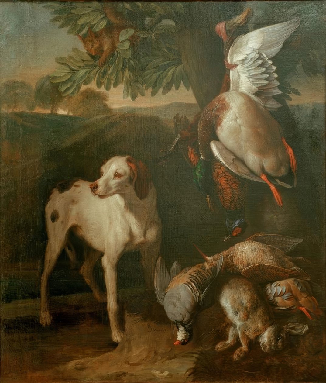 Hund und Wild von Francois Desportes