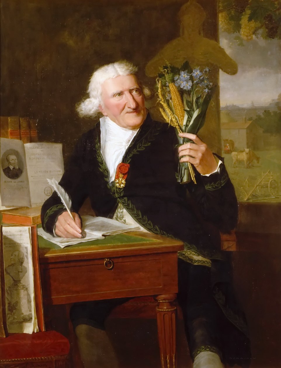 Porträt von Antoine-Augustin Parmentier 1737-1813 von Francois Dumont