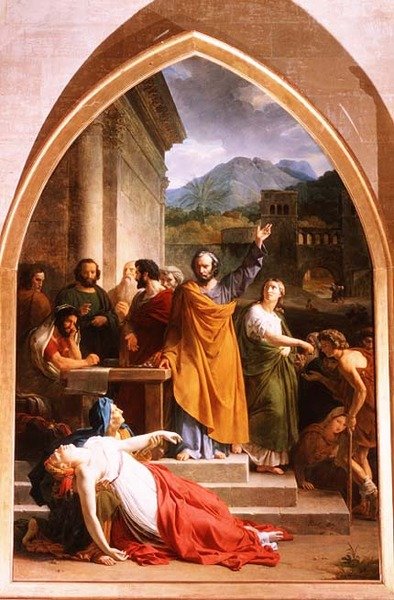 Der Tod der Saphira von Francois Edouard Picot