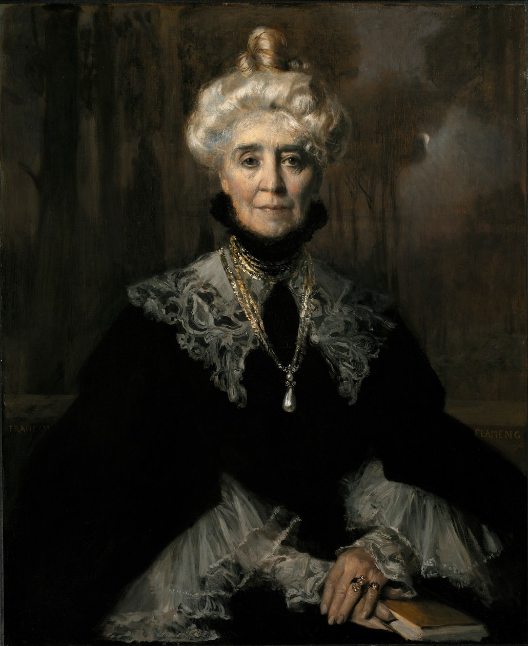 Frau Adeline M. Noble von Francois Flameng