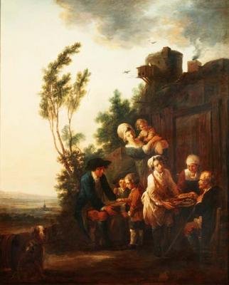 Der Hausierer von Francois Louis Joseph Watteau