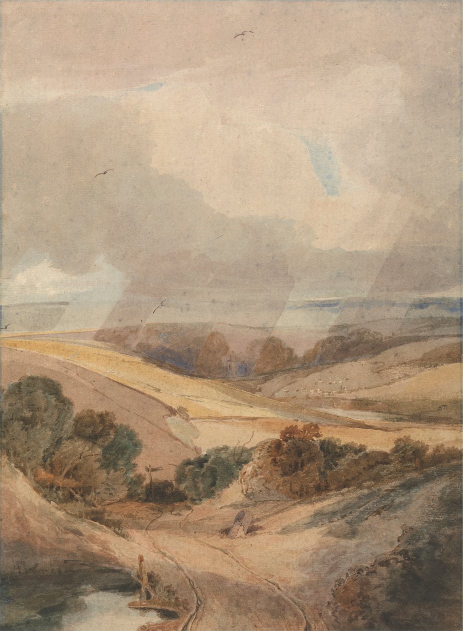 Mousehold Heath, Norwich von Francois Louis Thomas Francia