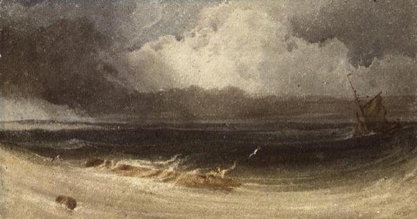 Der schiffbrüchige Seemann von Francois Louis Thomas Francia