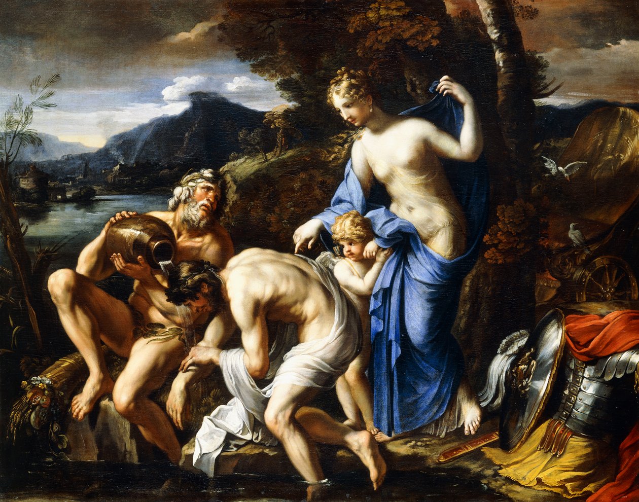 Die Vergöttlichung des Aeneas, 1642-1645 von Francois Perrier