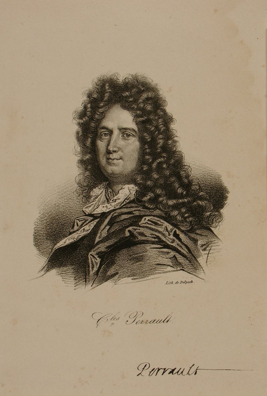 Porträt von Charles Perrault (1628-1703) von Francois Seraphin Delpech