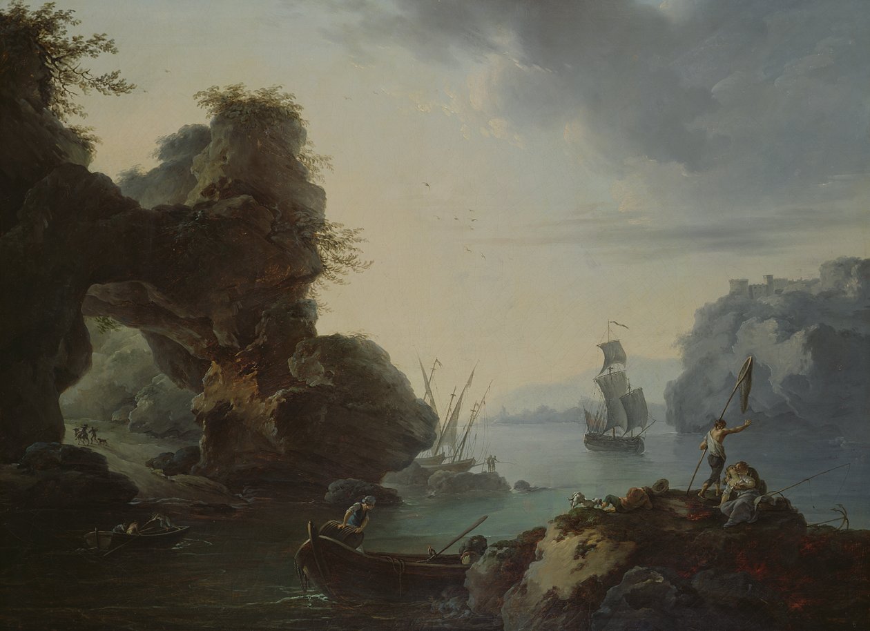 Angeln von Francois Valentin Gazard