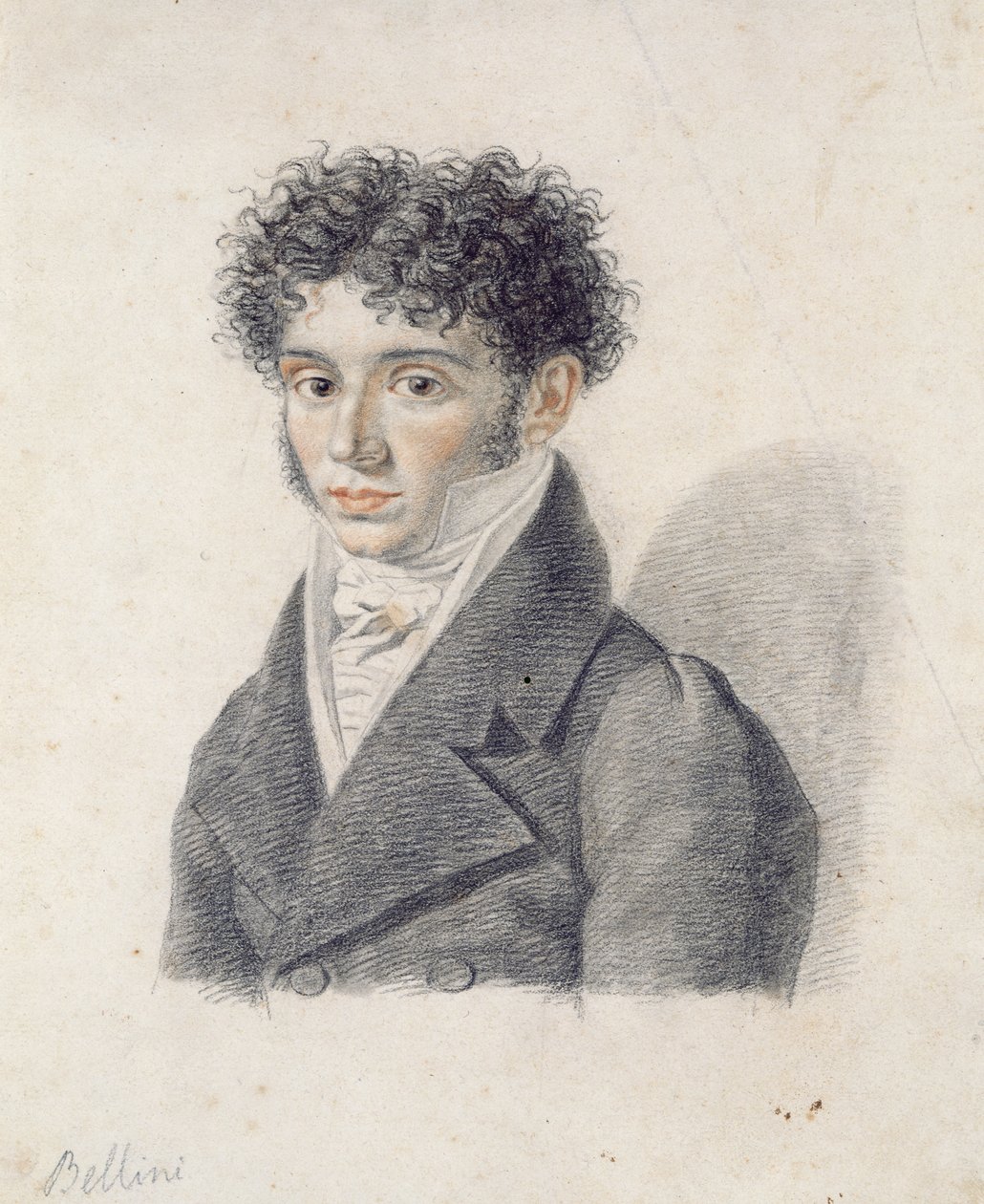 Porträt von Vincenzo Bellini (1801-35) von Francois Xavier Fabre
