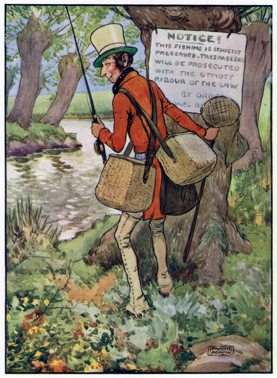 Drei lustige Fischer von Frank Adams