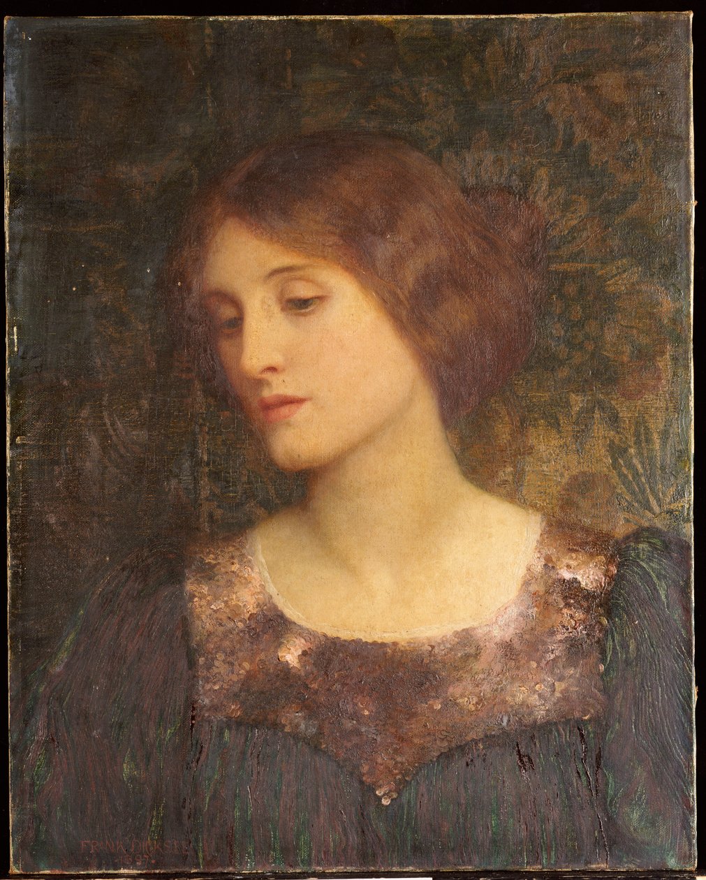 Kontemplation, 1897 von Frank Dicksee
