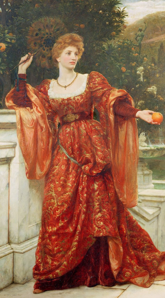 Hesperia, 1887 von Frank Dicksee