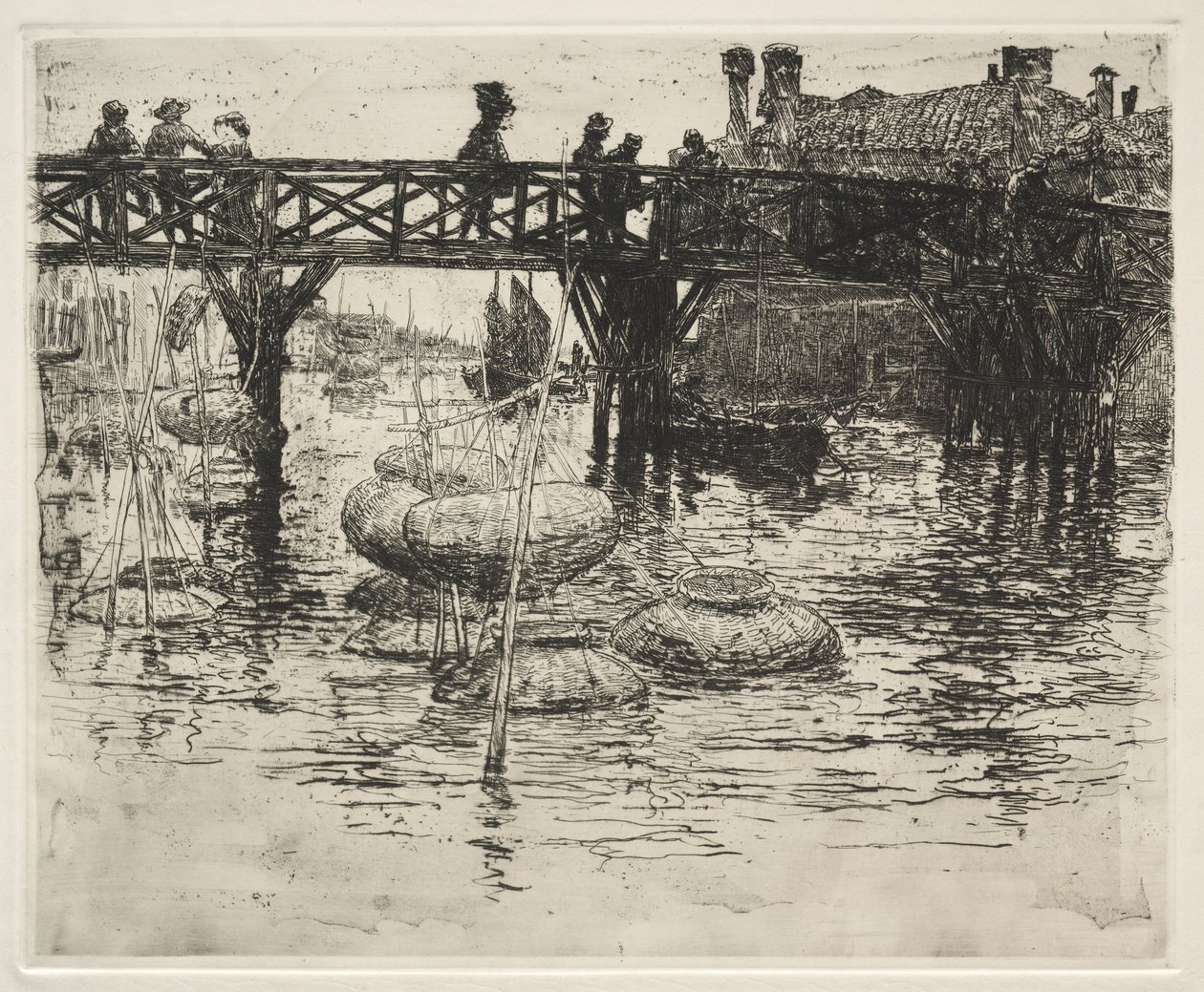 San Pietro in Castello, Venedig, 1883 von Frank Duveneck