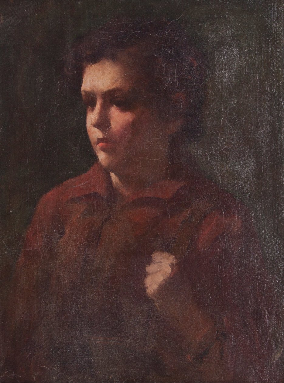 Studie eines Schuljungen von Frank Duveneck