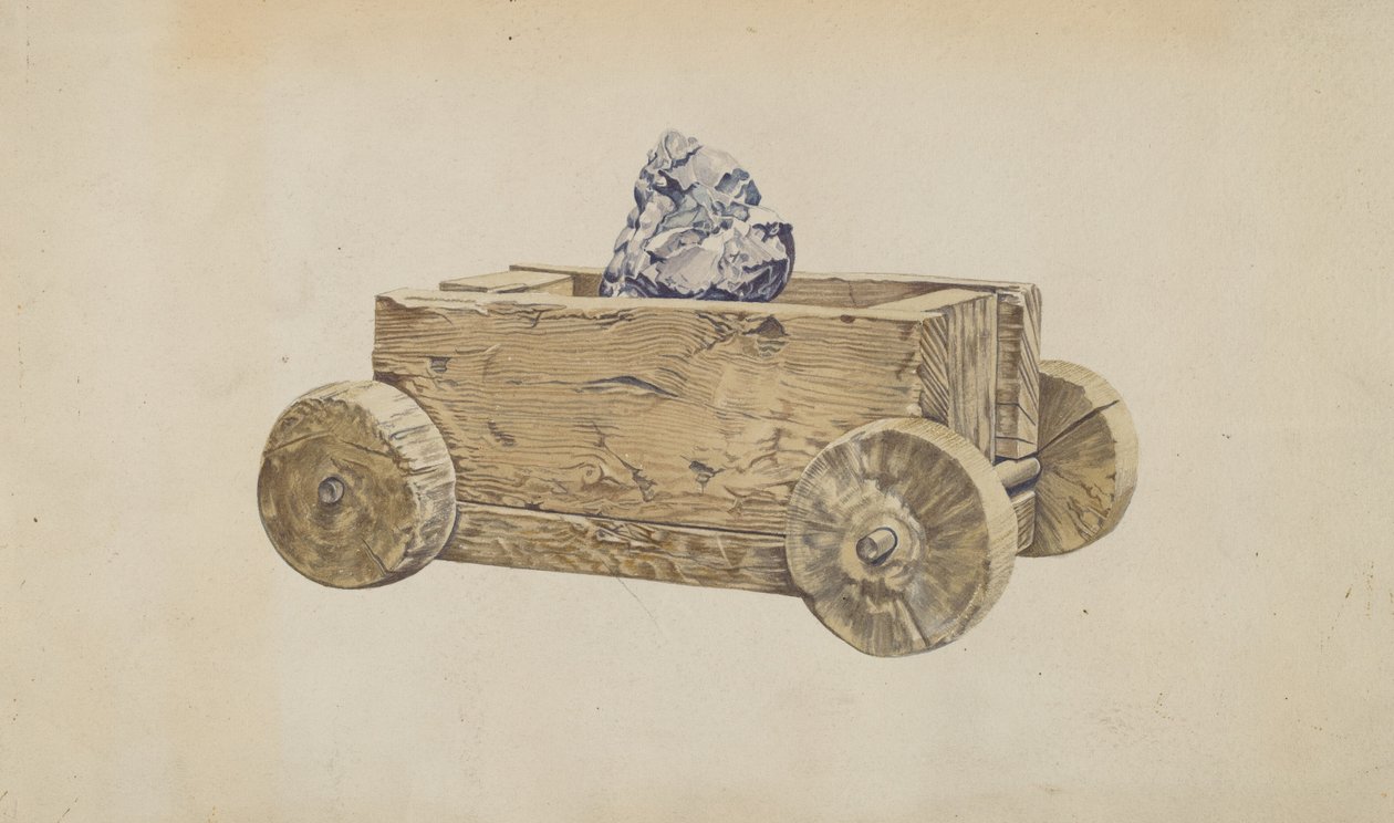 Bergwerkswagen, ca. 1937 von Frank Eiseman