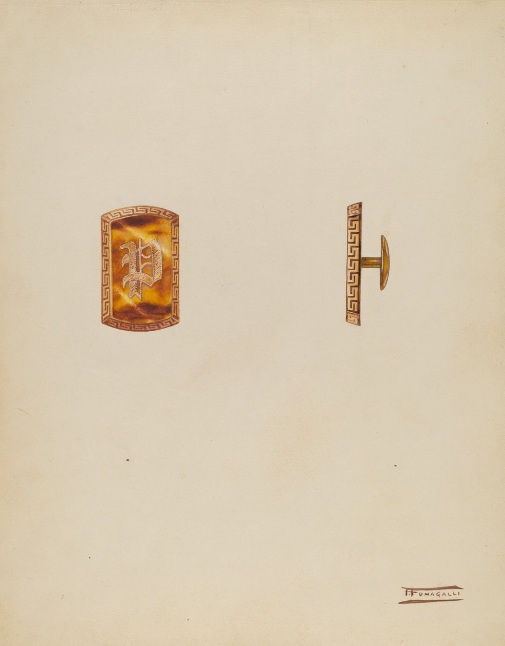 Manschettenknöpfe von Frank Fumagalli