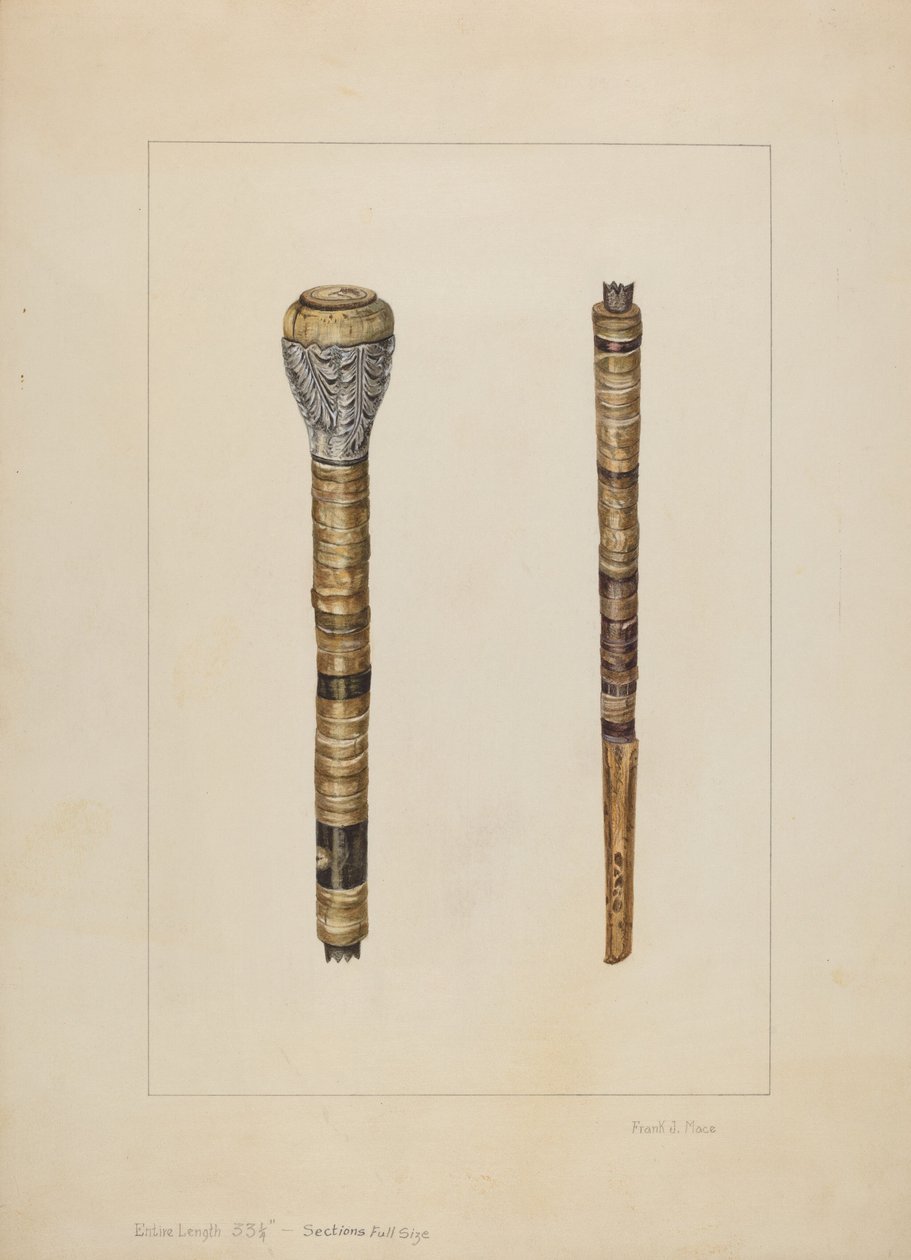 Kuhhornstock von Frank J. Mace