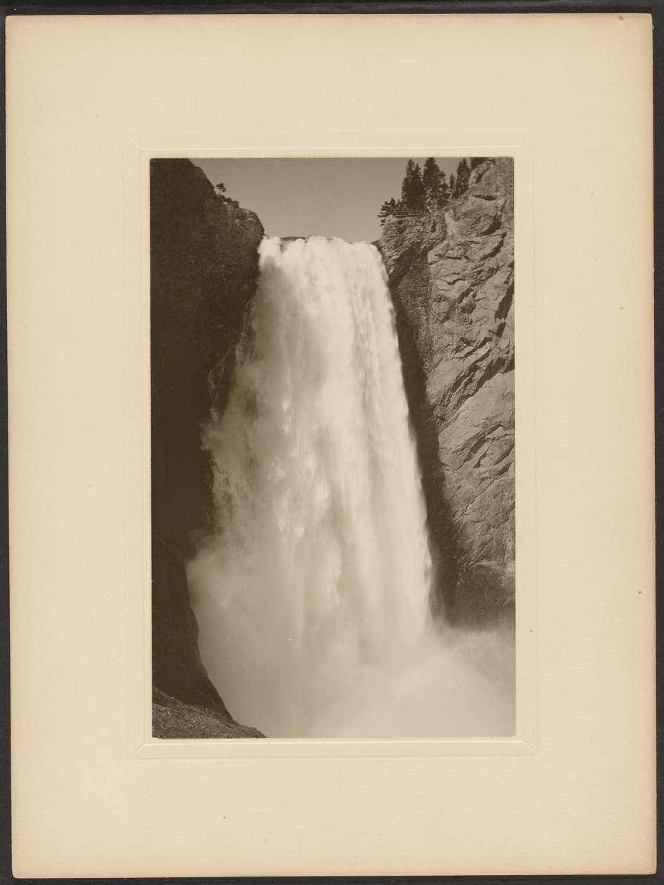 Große Wasserfälle des Yellowstone von Frank Jay Haynes