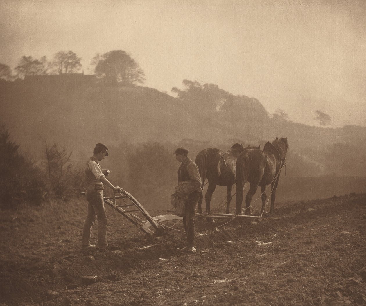 Abendessen, ca. 1890 von Frank Meadow. Sutcliffe