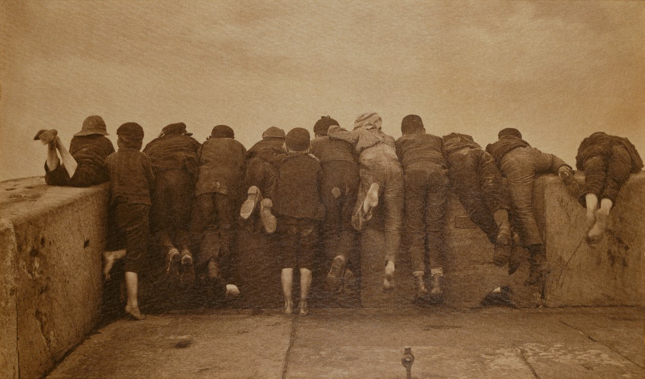 Aufregung, ca. 1889 von Frank Meadow Sutcliffe