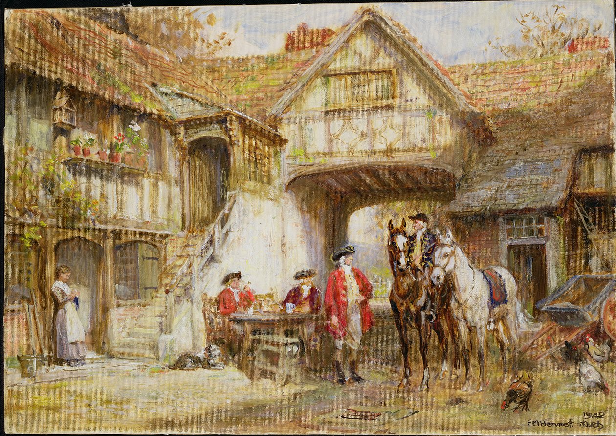 Gasthaus am Wegesrand von Frank Moss Bennett