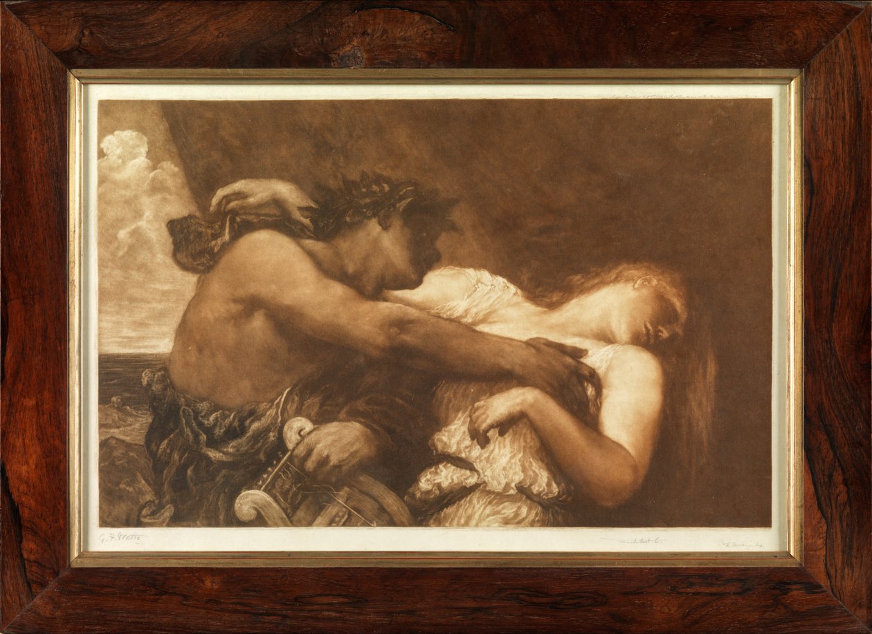 Orpheus und Eurydike von Frank Short