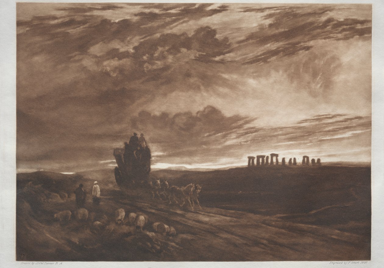 Stonehenge bei Tagesanbruch von Frank Short