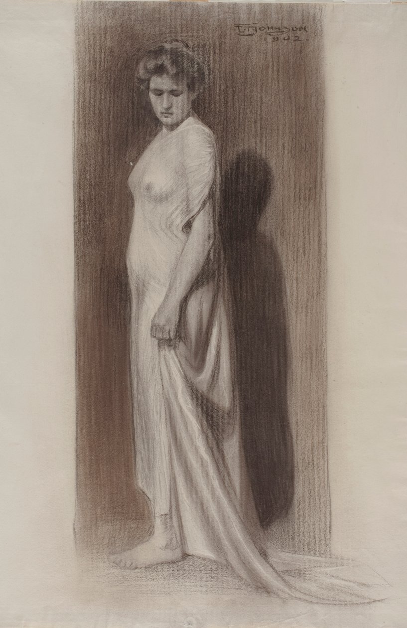Weibliche Figur von Frank Tenney Johnson