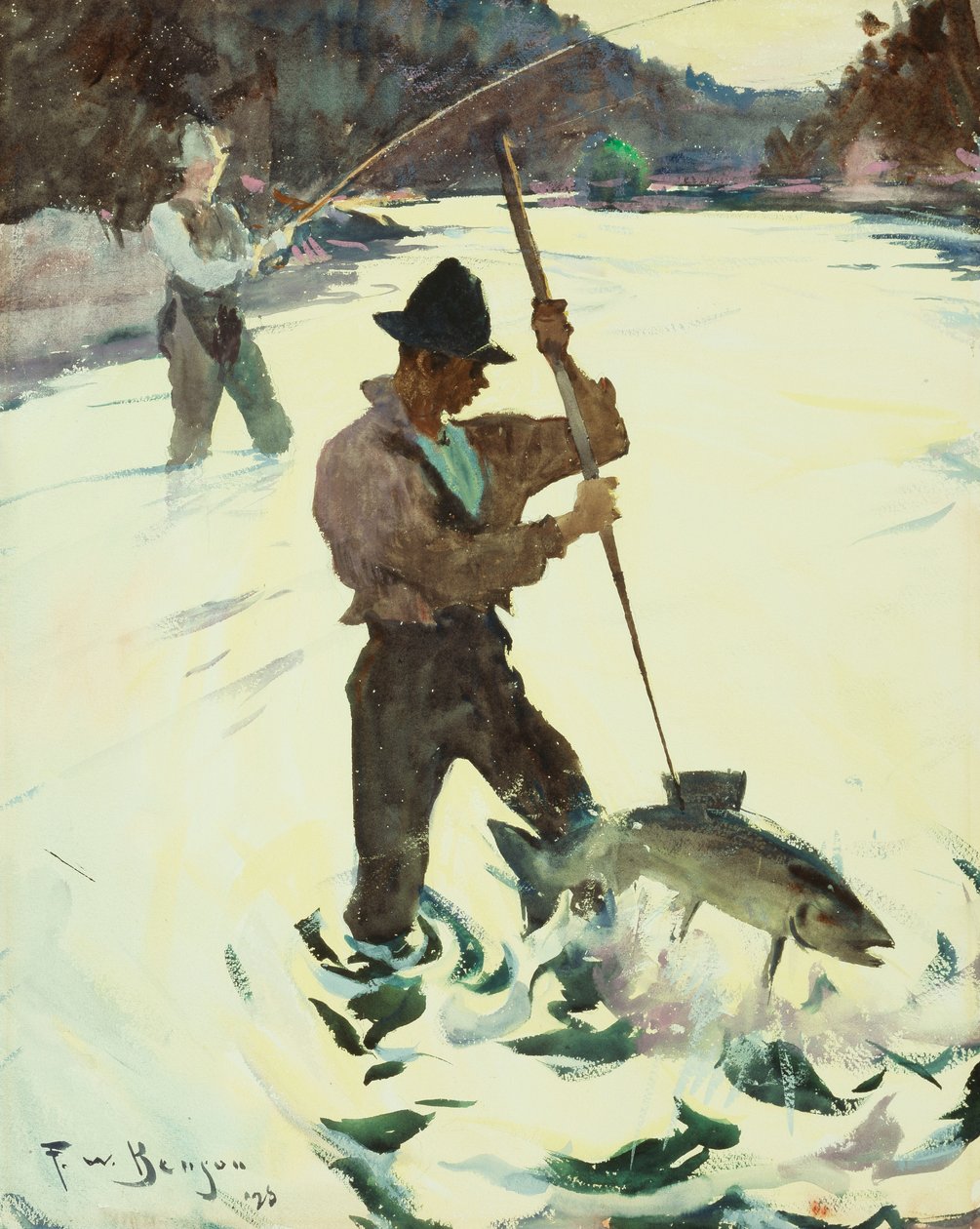 Speerfischen von Frank Weston Benson