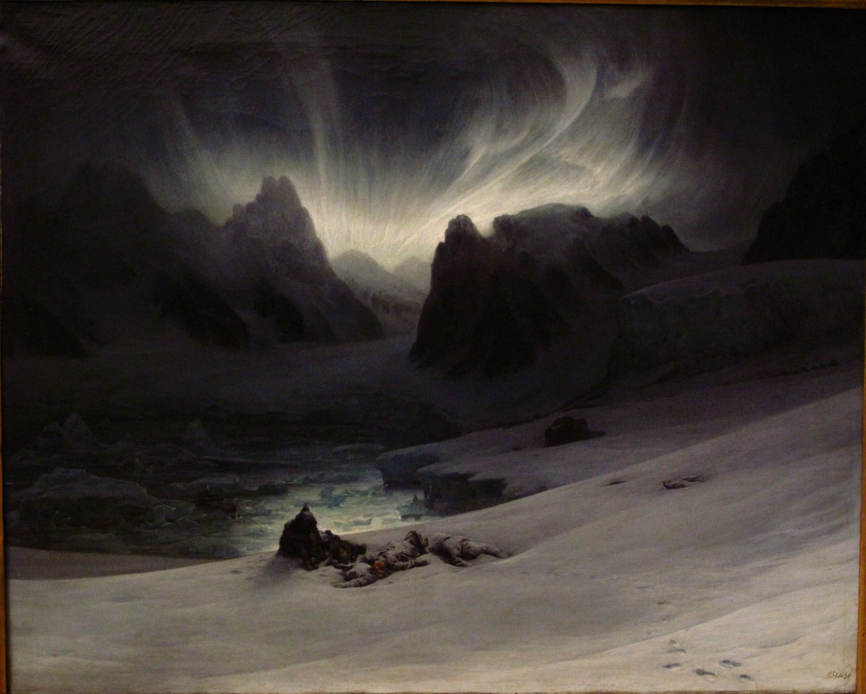 Magdalenefjord von François Auguste Biard