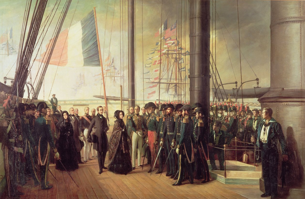 Königin Victoria I. an Bord des Dampfers 