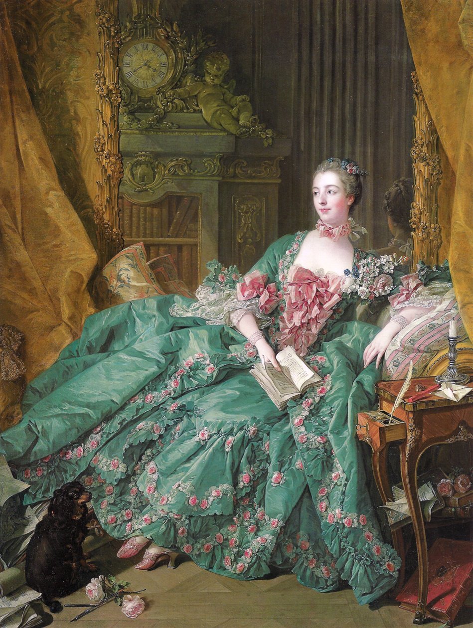 Porträt von Madame de Pompadour (1721-1764) von François Boucher