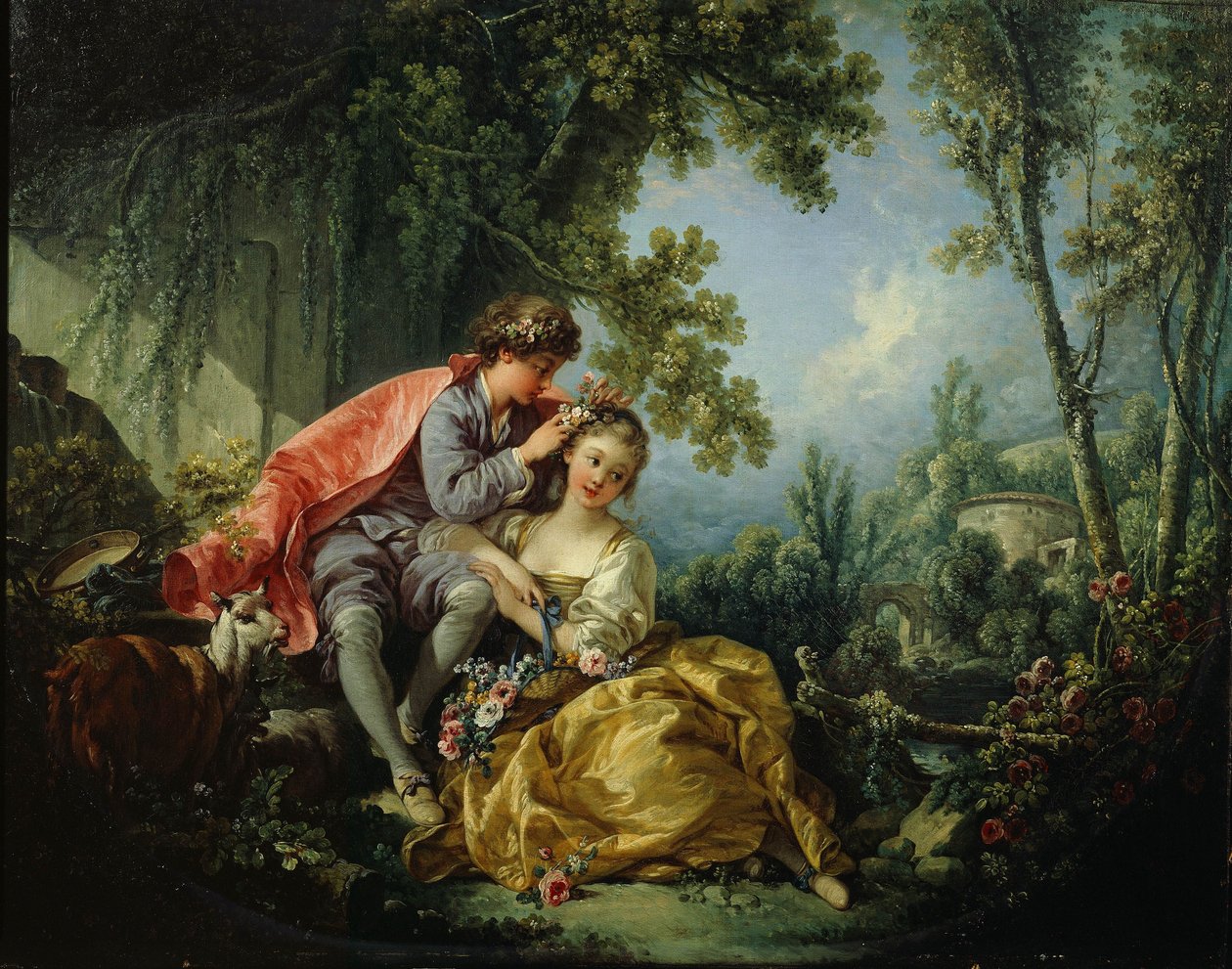 Frühling von François Boucher
