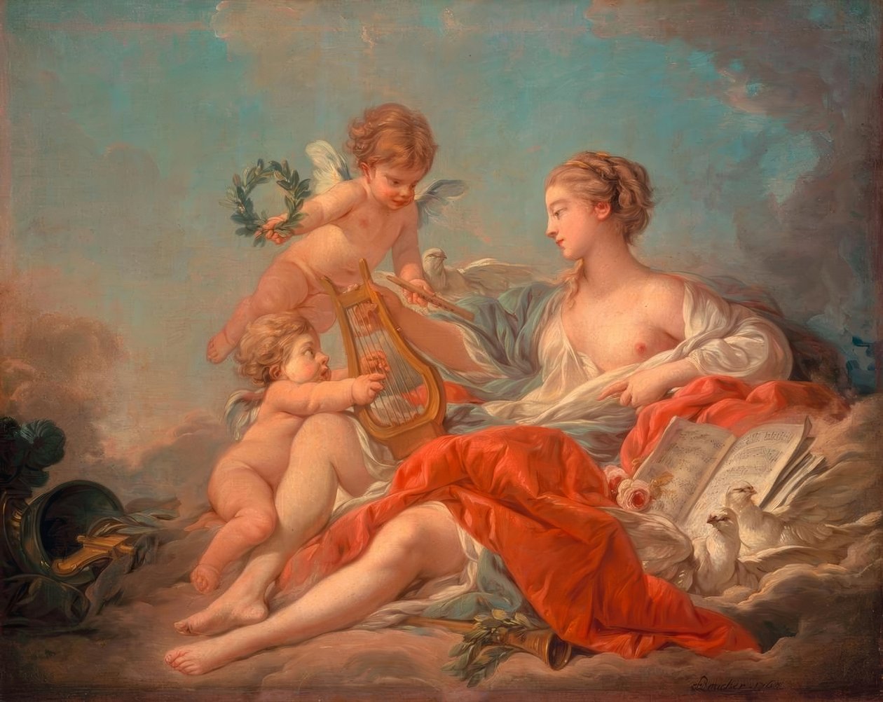 Allegorie der Musik von François Boucher