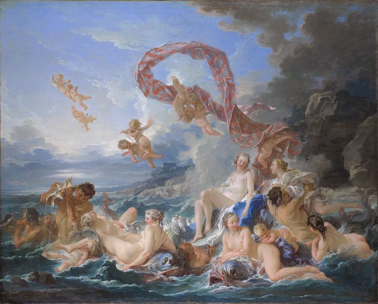 Venus triumf von François Boucher