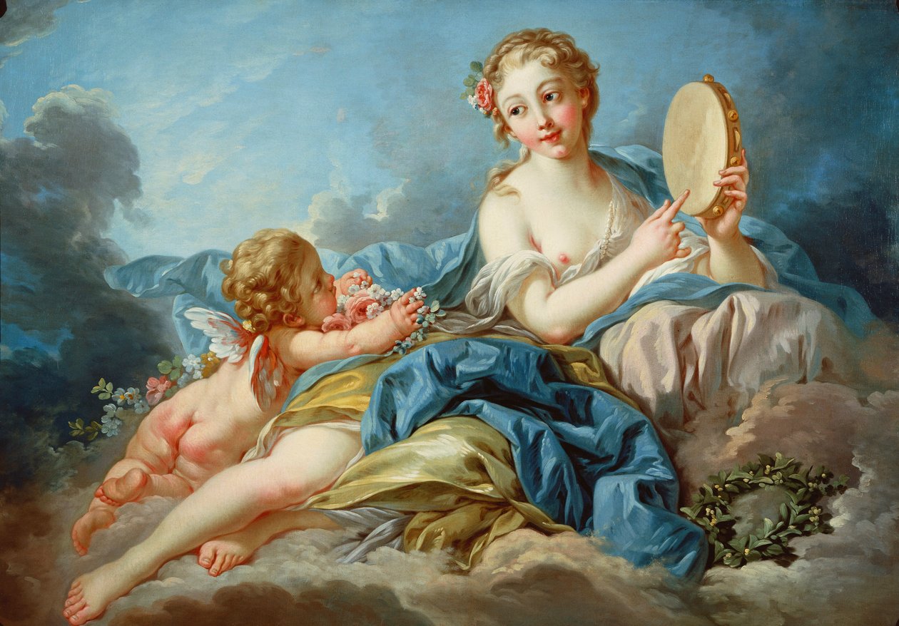 Die Muse Terpsichore von François Boucher
