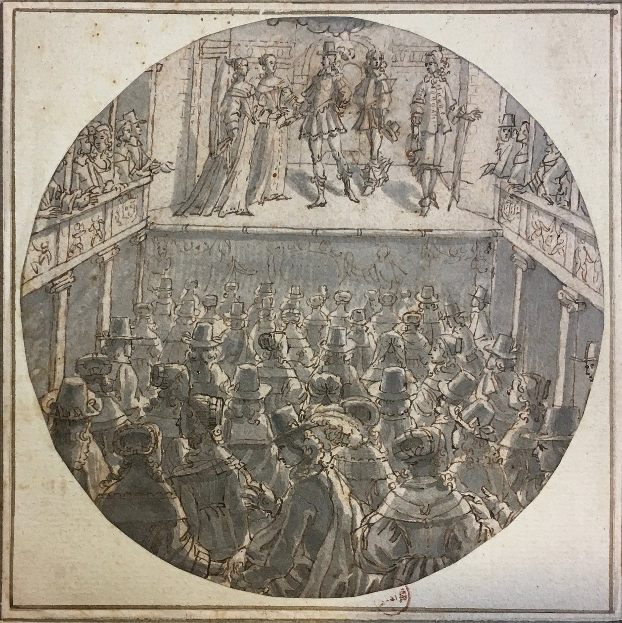 Die Komödie von Francois Chauveau