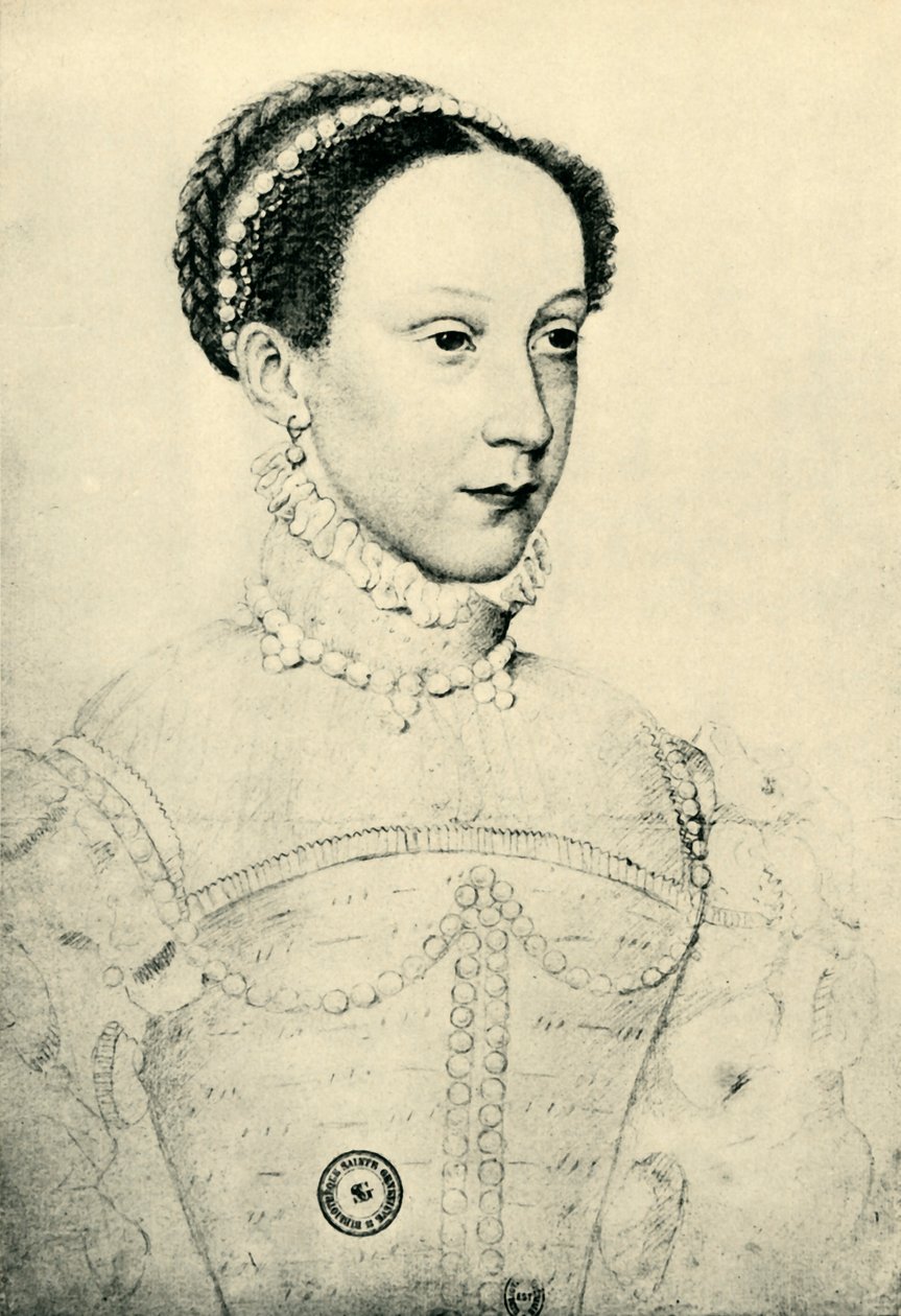 Maria Stuart, Königin von Schottland, 1559 von François Clouet