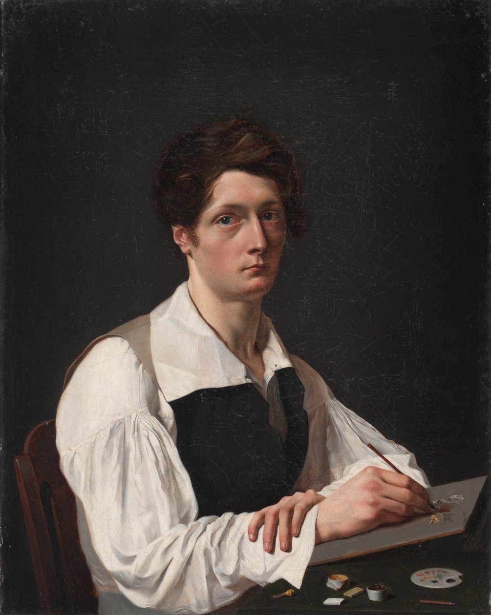 Selbstporträt, 1824 von François LePage