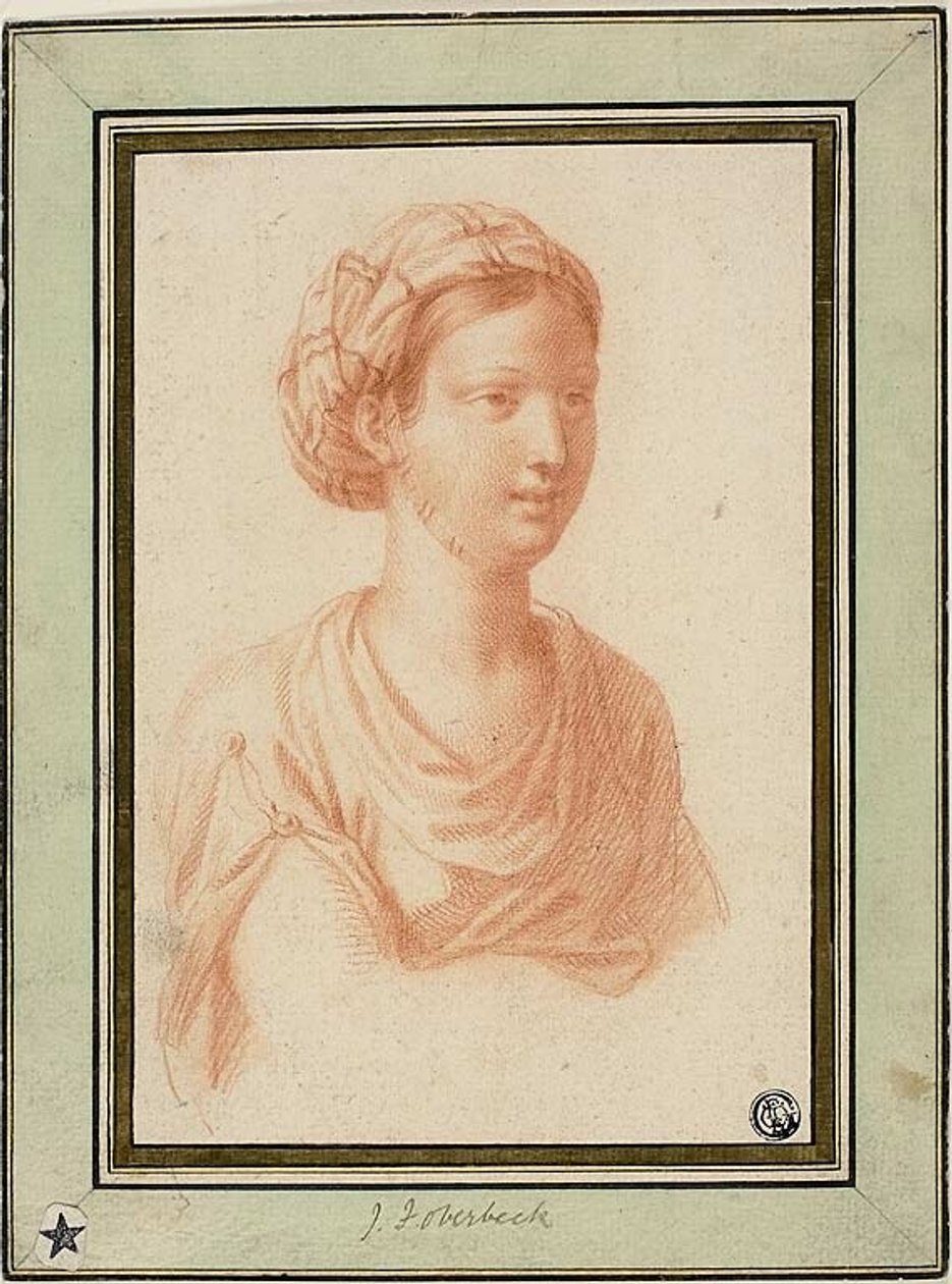 Büste einer Frau mit Turban von François Le Moyne