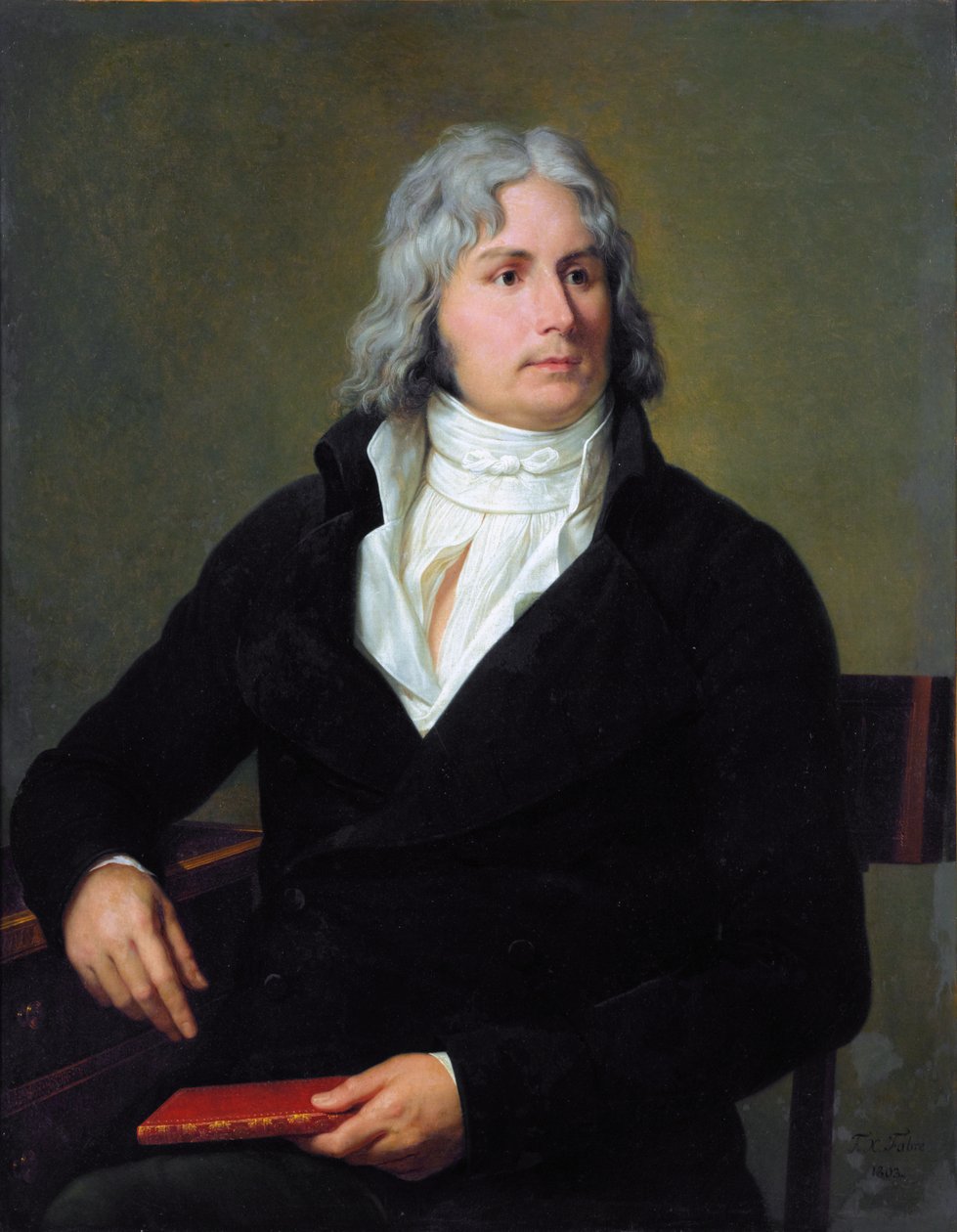 Porträt von Louis-François Bertin von Francois Xavier Fabre