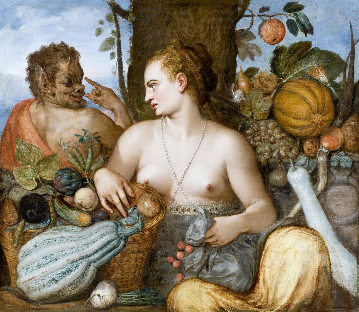 Pomona von Frans Floris