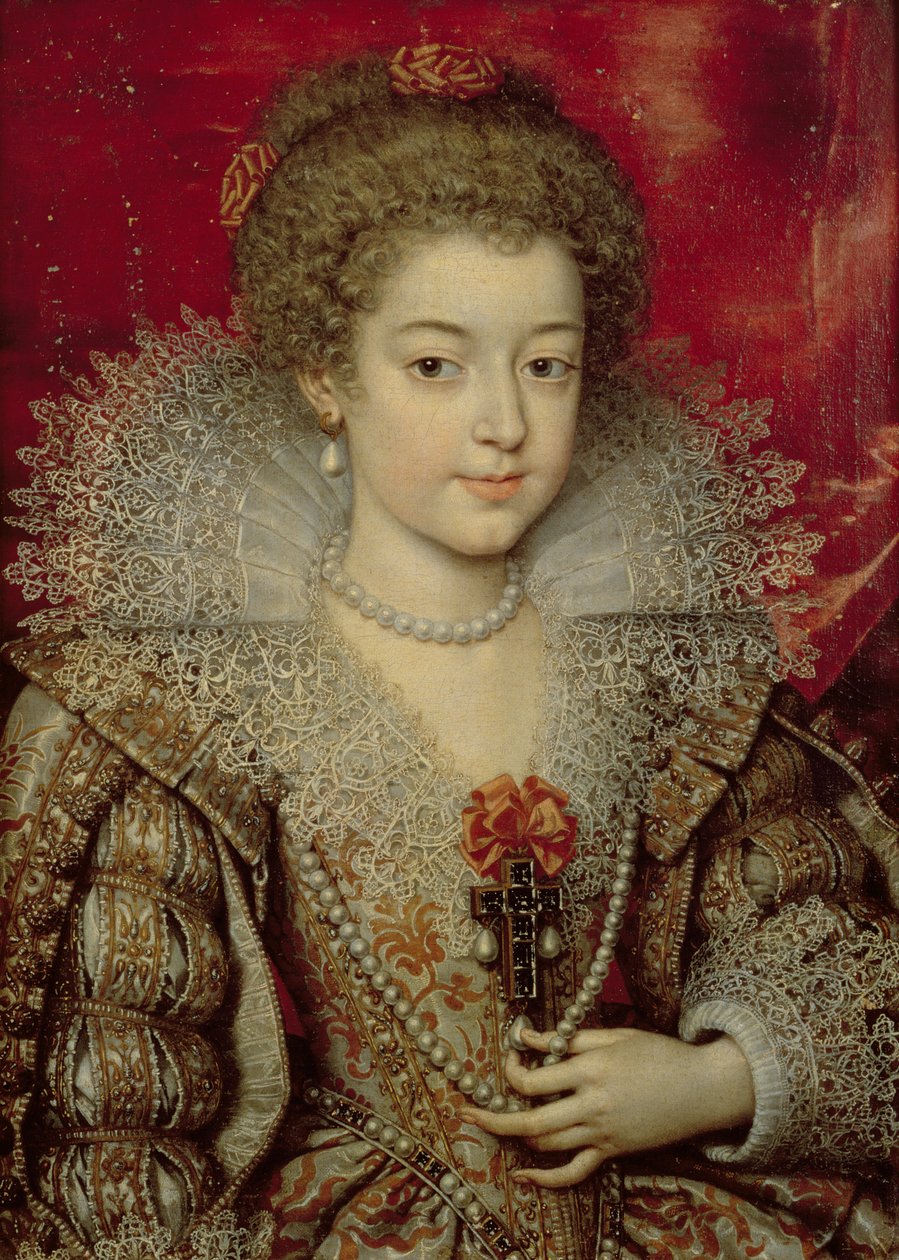 Porträt der Infantin Anna von Frans II Pourbus