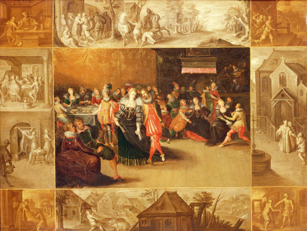 Der verlorene Sohn von Frans the Elder Francken