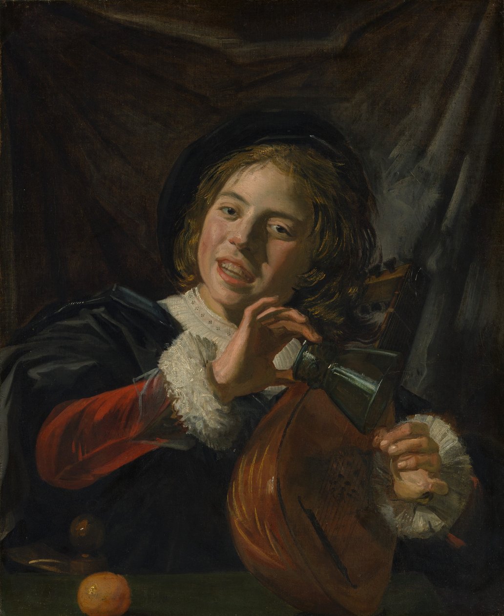 Junge mit einer Laute, ca. 1625 von Frans Hals