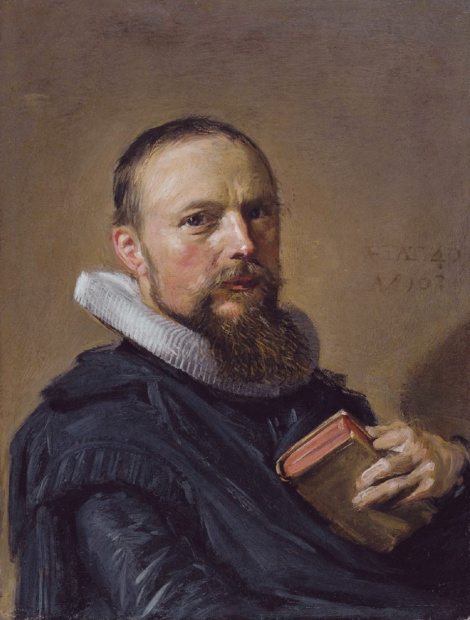 Porträt von Samuel Ampzing von Frans Hals