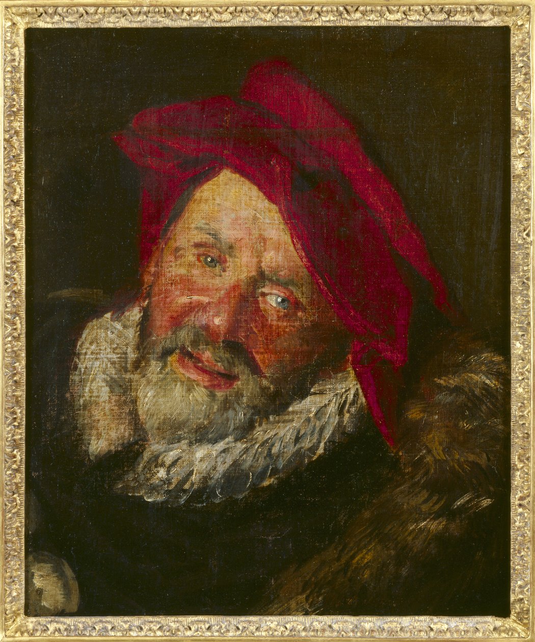 Porträt eines Narren von Frans Hals