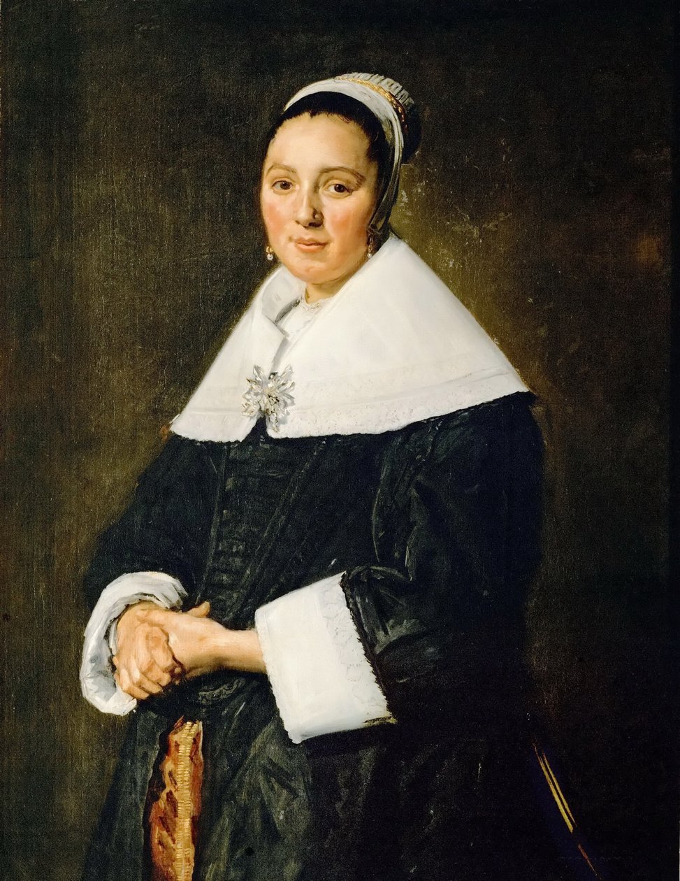 Porträt einer Dame von Frans Hals