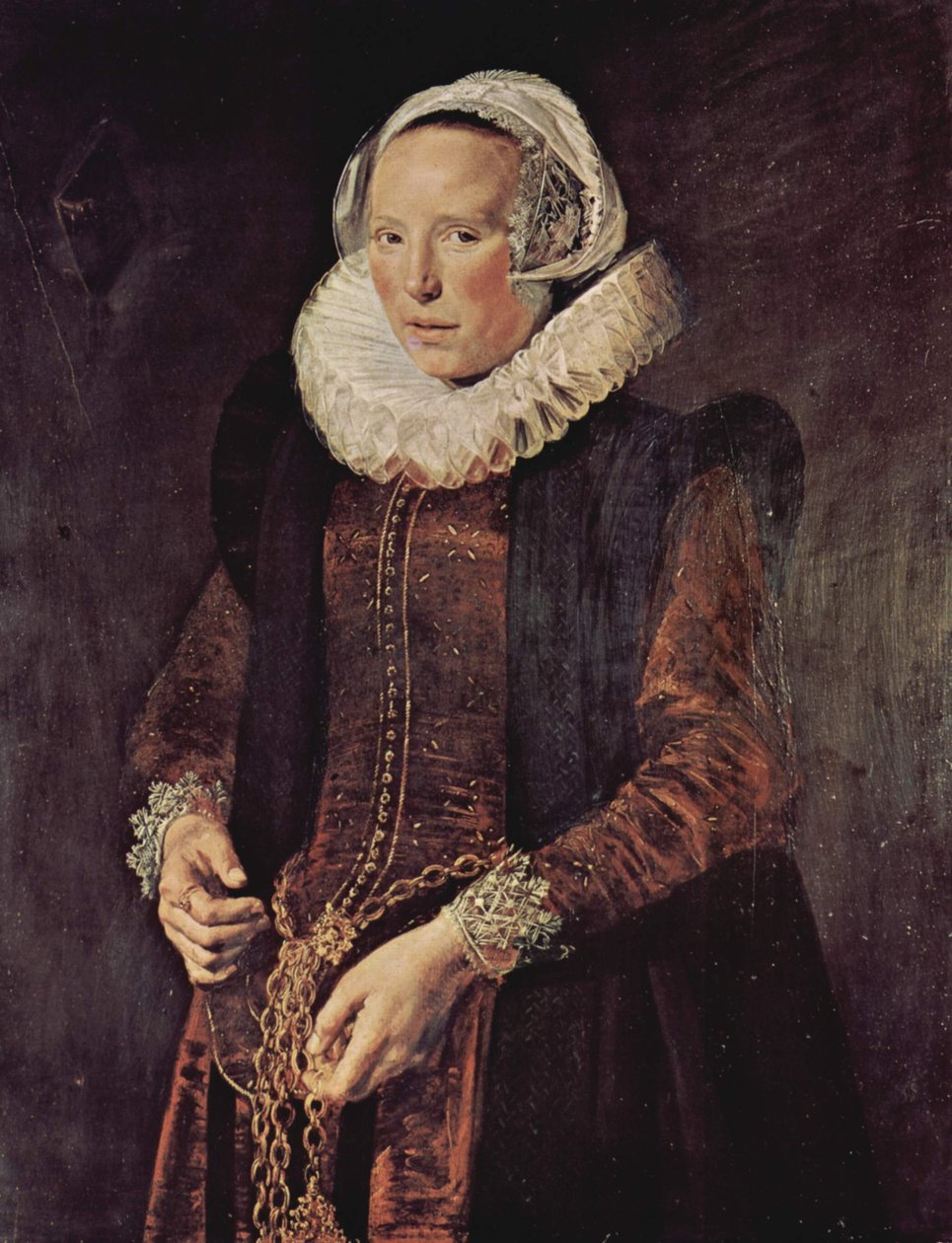 Porträt einer Frau von Frans Hals