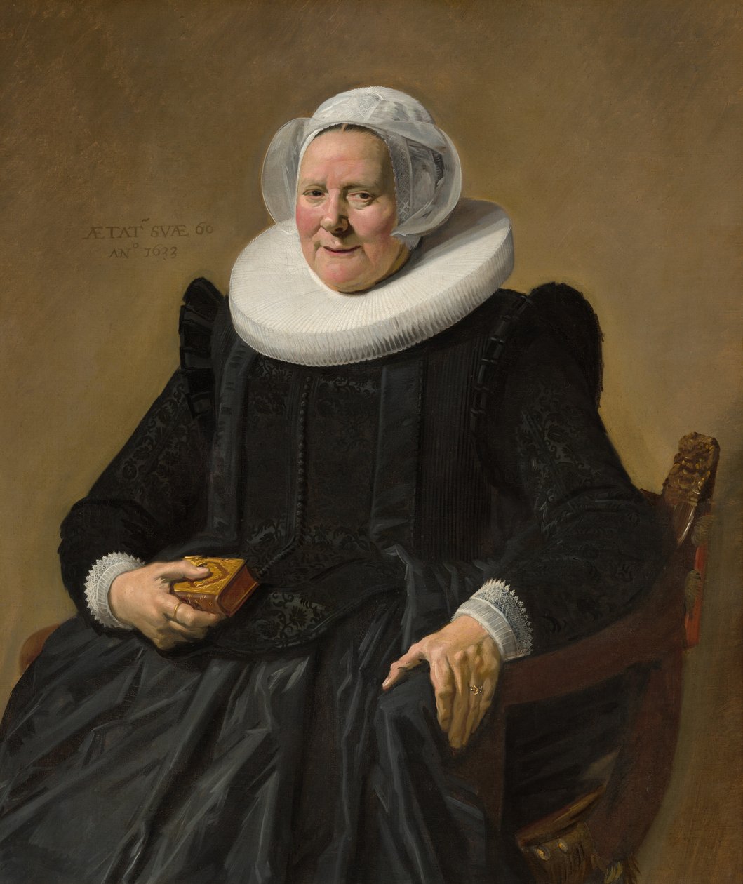 Porträt einer älteren Dame von Frans Hals