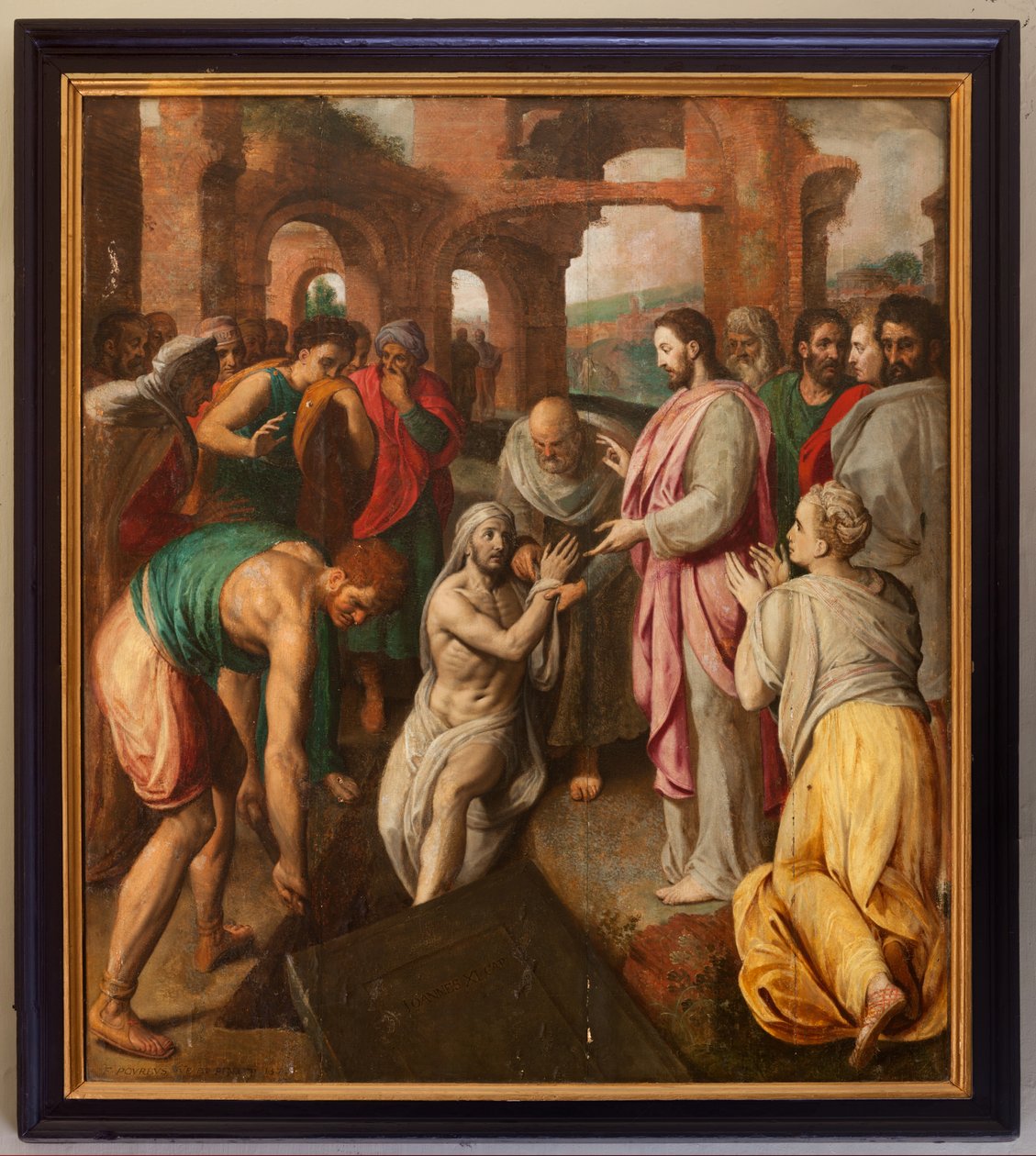 Auferstehung des Lazarus von Frans I Pourbus