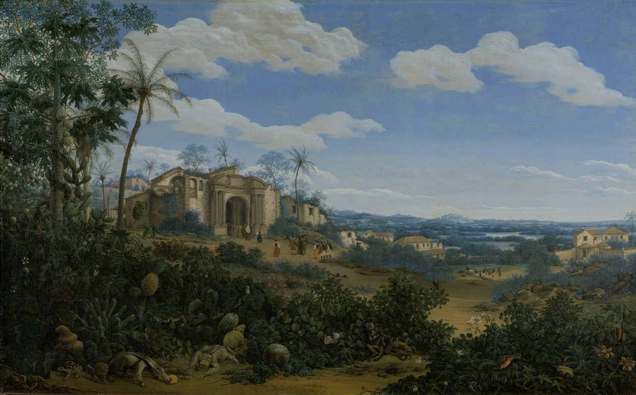 Ansicht von Olinda, Brasilien, 1662 von Frans Post